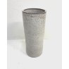 VASO CILINDRICO GRES CERAMICA Nove DESIGN Alessio Tasca MINIMALISTA 26,5cm/h '70