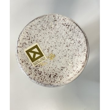 VASO CILINDRICO GRES CERAMICA Nove DESIGN Alessio Tasca MINIMALISTA 26,5cm/h '70