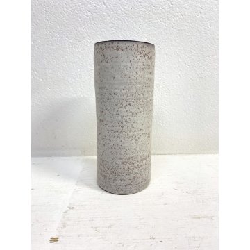 VASO CILINDRICO GRES CERAMICA Nove DESIGN Alessio Tasca MINIMALISTA 26,5cm/h '70