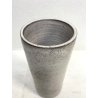 VASO CILINDRICO GRES CERAMICA Nove DESIGN Alessio Tasca MINIMALISTA 26,5cm/h '70