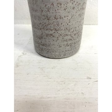 VASO CILINDRICO GRES CERAMICA Nove DESIGN Alessio Tasca MINIMALISTA 26,5cm/h '70
