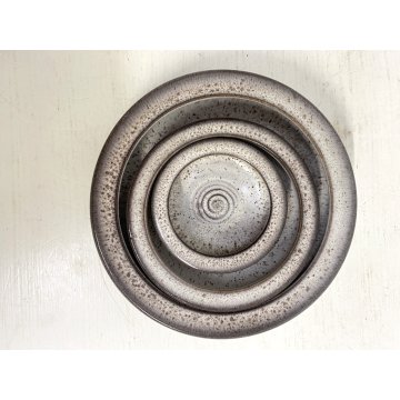 SET 3 CIOTOLE GRES CERAMICA Nove DESIGN Alessio Tasca MINIMALISTA ø 9/12/17cm CA