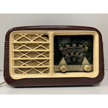 RADIO A VALVOLE VINTAGE SINTOLVOX  Milano BACHELITE NON FUNZIONA ANNI '50