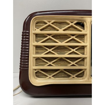 RADIO A VALVOLE VINTAGE SINTOLVOX  Milano BACHELITE NON FUNZIONA ANNI '50