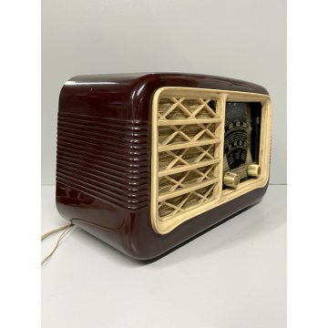 RADIO A VALVOLE VINTAGE SINTOLVOX  Milano BACHELITE NON FUNZIONA ANNI '50
