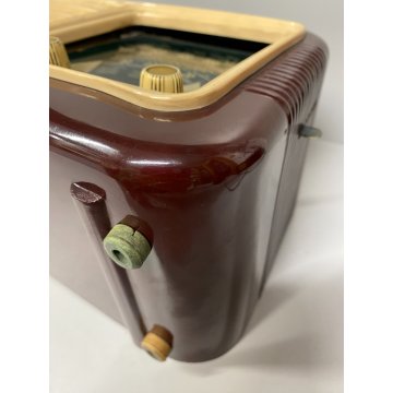 RADIO A VALVOLE VINTAGE SINTOLVOX  Milano BACHELITE NON FUNZIONA ANNI '50