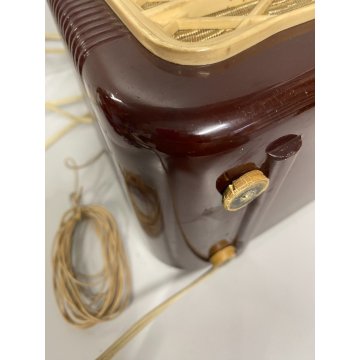 RADIO A VALVOLE VINTAGE SINTOLVOX  Milano BACHELITE NON FUNZIONA ANNI '50