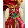 grande ANTICA BAMBOLA COSTUME folclore PORTOGALLO h 50 cm FOLK DOLL Poupé
