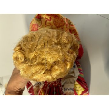 grande ANTICA BAMBOLA COSTUME folclore PORTOGALLO h 50 cm FOLK DOLL Poupé