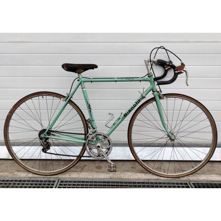 ANTICA BICICLETTA CORSA Bianchi Rekord SPILLO 745 00.4.18 Campagnolo CERCHI 28''