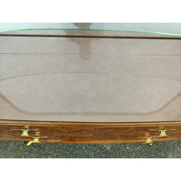 ANTICA CASSETTIERA MOBILE SPECCHIERA Art Déco RADICA 1950 DESIGN Osvaldo Borsani