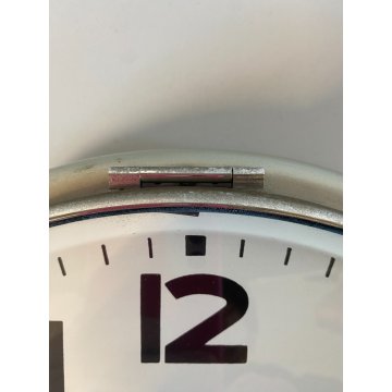 RARO OROLOGIO da PARETE INDUSTRIALE Elettromeccanico Kienzle ø 32cm NON FUNZIONA