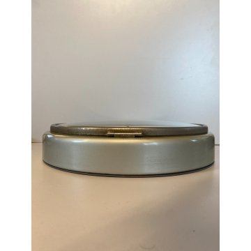 RARO OROLOGIO da PARETE INDUSTRIALE Elettromeccanico Kienzle ø 32cm NON FUNZIONA