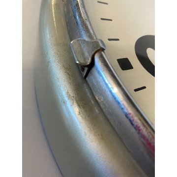 RARO OROLOGIO da PARETE INDUSTRIALE Elettromeccanico Kienzle ø 32cm NON FUNZIONA