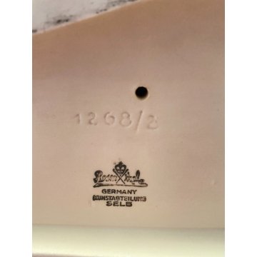 SCULTURA PORCELLANA BISCUIT Bredow PER Rosenthal FIGURA NUDO RECLINATO ART DECO