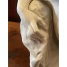 SCULTURA PORCELLANA BISCUIT Bredow PER Rosenthal FIGURA NUDO RECLINATO ART DECO