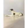 STATUINA VINTAGE FIGURA PORCELLANA CANE LEVRIERO Borzoi DOG FIGURE '900