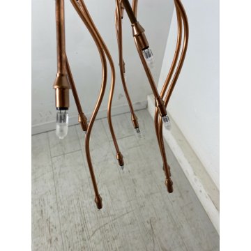 LAMPADARIO DESIGN MEDUSA METALSPOT BRACCI SOFFITTO PARETE HANGING LAMP VINTAGE