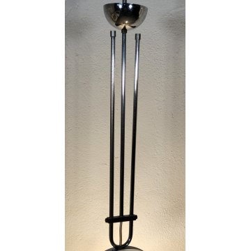 LAMPADA SOSPENSIONE Space Age DESIGN Esperia Production ANNI 70 BIANCA CROMATA