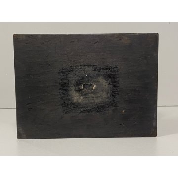 SCULTURA PORCELLANA MADONNA GESU BAMBINO Rosenthal 18cm/h BASAMENTO LEGNO '900