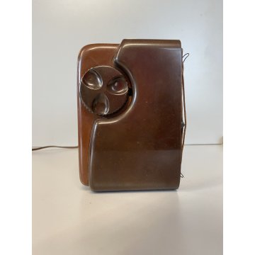 ANTICA RadioMarelli FIDO Mod. 9U65 A VALVOLE BACHELITE Supereterodina ANNI '50