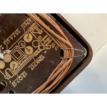 ANTICA RadioMarelli FIDO Mod. 9U65 A VALVOLE BACHELITE Supereterodina ANNI '50