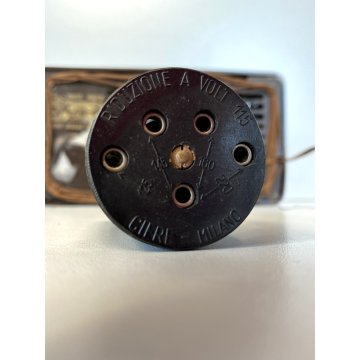 ANTICA RadioMarelli FIDO Mod. 9U65 A VALVOLE BACHELITE Supereterodina ANNI '50