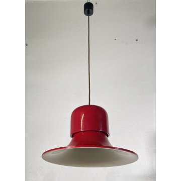 LAMPADARIO ANNI 60 Joe Colombo STILNOVO "CAMPANA" CEILING LAMP DESIGN