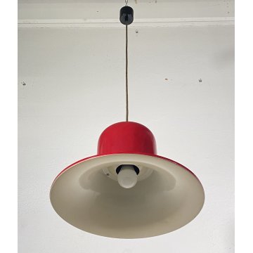 LAMPADARIO ANNI 60 Joe Colombo STILNOVO "CAMPANA" CEILING LAMP DESIGN
