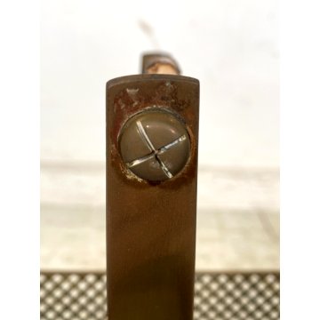 PORTARIVISTE VINTAGE OTTONE TRAFORATO BAMBOO MAGAZINE HOLDER Carl Auböck STILE