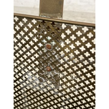 PORTARIVISTE VINTAGE OTTONE TRAFORATO BAMBOO MAGAZINE HOLDER Carl Auböck STILE