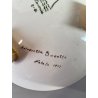 ANTICA BOWL ALZATA CERAMICA Lavenia DESIGN G. Andlovitz DECORO FIORITO ART DECO