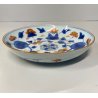 ANTICO PIATTINO PORCELLANA Imari BLU COBALTO ROSSO ZAFFERANO ORO ARTE ORIENTALE