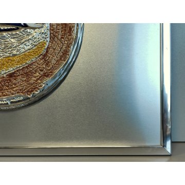 QUADRO BASSORILIEVO Giuseppe Migneco MULTIPLO 42/200 Pescata di Sarde ARGENTO