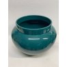 GRANDE VASO CERAMICA VERDE SCI CACHEPOT LAVENO DESIGN 1900 VINTAGE PORTA FIORI