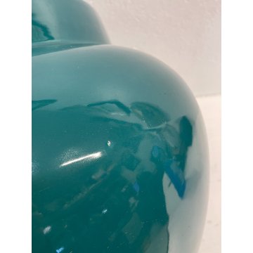 GRANDE VASO CERAMICA VERDE SCI CACHEPOT LAVENO DESIGN 1900 VINTAGE PORTA FIORI