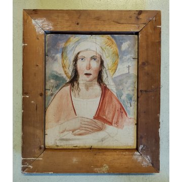 ANTICO QUADRO Arcangeli Luigi DIPINTO olio tavola NATURA MORTA Libri Violino