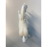 FIGURA CAVALLO GALOPPO PORCELLANA Rosenthal T. Karner   773 WHITE HORSE 15 cm/h