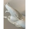 FIGURA CAVALLO GALOPPO PORCELLANA Rosenthal T. Karner   773 WHITE HORSE 15 cm/h