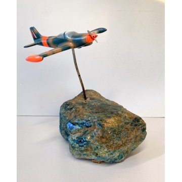 MODELLINO AEROMODELLO SIAI-Marchetti SF-260 Metallo AERONAUTICA MILITARE 12,5 cm