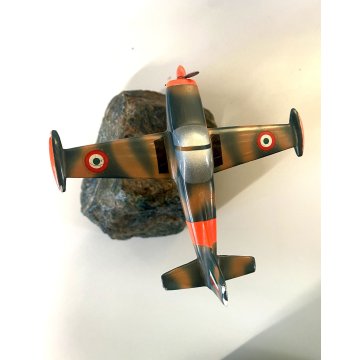 MODELLINO AEROMODELLO SIAI-Marchetti SF-260 Metallo AERONAUTICA MILITARE 12,5 cm