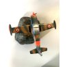 MODELLINO AEROMODELLO SIAI-Marchetti SF-260 Metallo AERONAUTICA MILITARE 12,5 cm