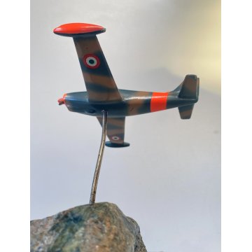MODELLINO AEROMODELLO SIAI-Marchetti SF-260 Metallo AERONAUTICA MILITARE 12,5 cm