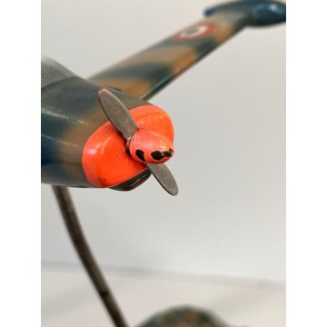 MODELLINO AEROMODELLO SIAI-Marchetti SF-260 Metallo AERONAUTICA MILITARE 12,5 cm
