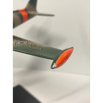 MODELLINO AEROMODELLO SIAI-Marchetti SF-260 AERONAUTICA MILITARE METALLO 18,5 cm