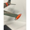 MODELLINO AEROMODELLO SIAI-Marchetti SF-260 AERONAUTICA MILITARE METALLO 18,5 cm