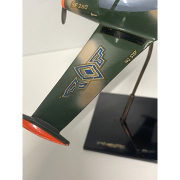 MODELLINO AEROMODELLO SIAI-Marchetti SF-260 AERONAUTICA MILITARE METALLO 18,5 cm