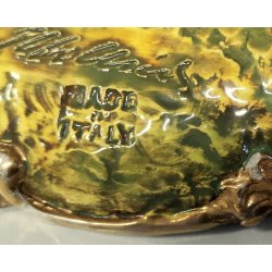 SCULTURA CERAMICA Carlo Mollica ANNI 40 Galli Combattenti STATUE Fighting Cocks