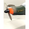 MODELLINO AEROMODELLO SF-260 SIAI-Marchetti  AEROAUTICA MILITARE METALLO 18,5 cm