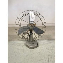 VENTILATORE DESIGN Ercole Marelli & C Mod.  0-400/P METALLO GHISA FUNZIONANTE